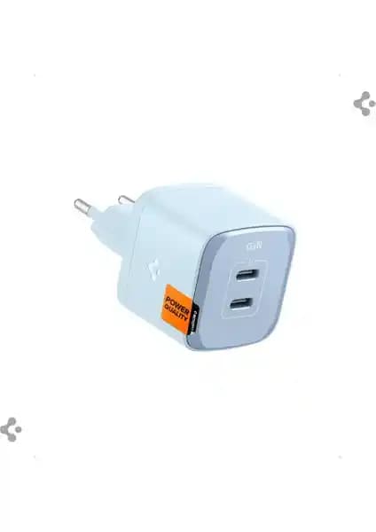 Spigen 35W USB-C 2 Port Mini Hızlı Şarj Aleti: Kompakt ve Güvenilir Güç Adaptörü