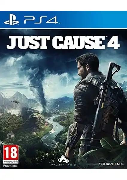 Square Enix Just Cause 4 PS4 Aksiyon Oyunu İncelemesi ve Oynanış Özellikleri