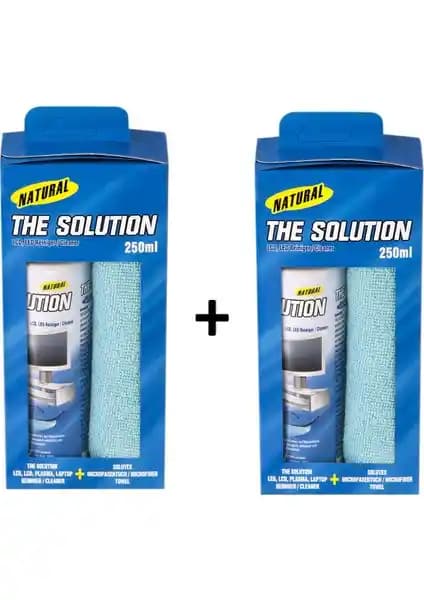 The Solution Ekran Temizleme Seti 250 ml - Hassas Yüzeyler İçin Etkili ve Çevre Dostu Temizlik