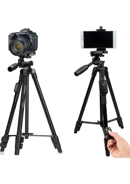 YUNTENG Yungteng 3388 Bluetooth Kumandalı Tripod: Çok Yönlü ve Ayarlanabilir Fotoğraf Çözümü