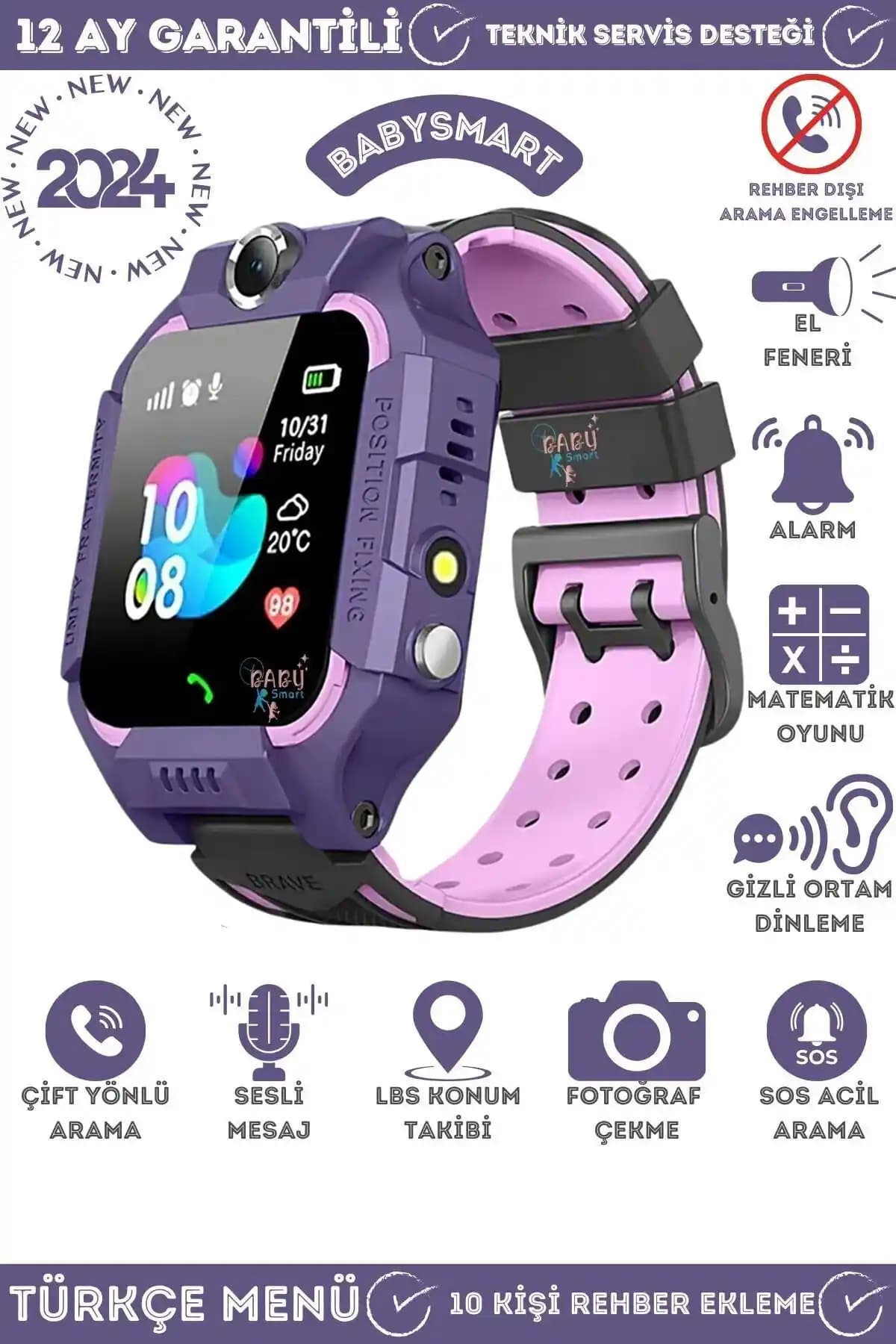 Babysmart Akıllı Saatler: Çocuklar ve Ebeveynler İçin Güvenlik Odaklı Teknoloji Çözümü