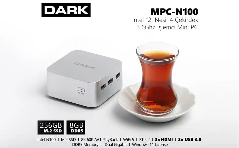 Dark Intel N100 İşlemcisinin Güncel Özellikleri ve Piyasa Durumu Analizi