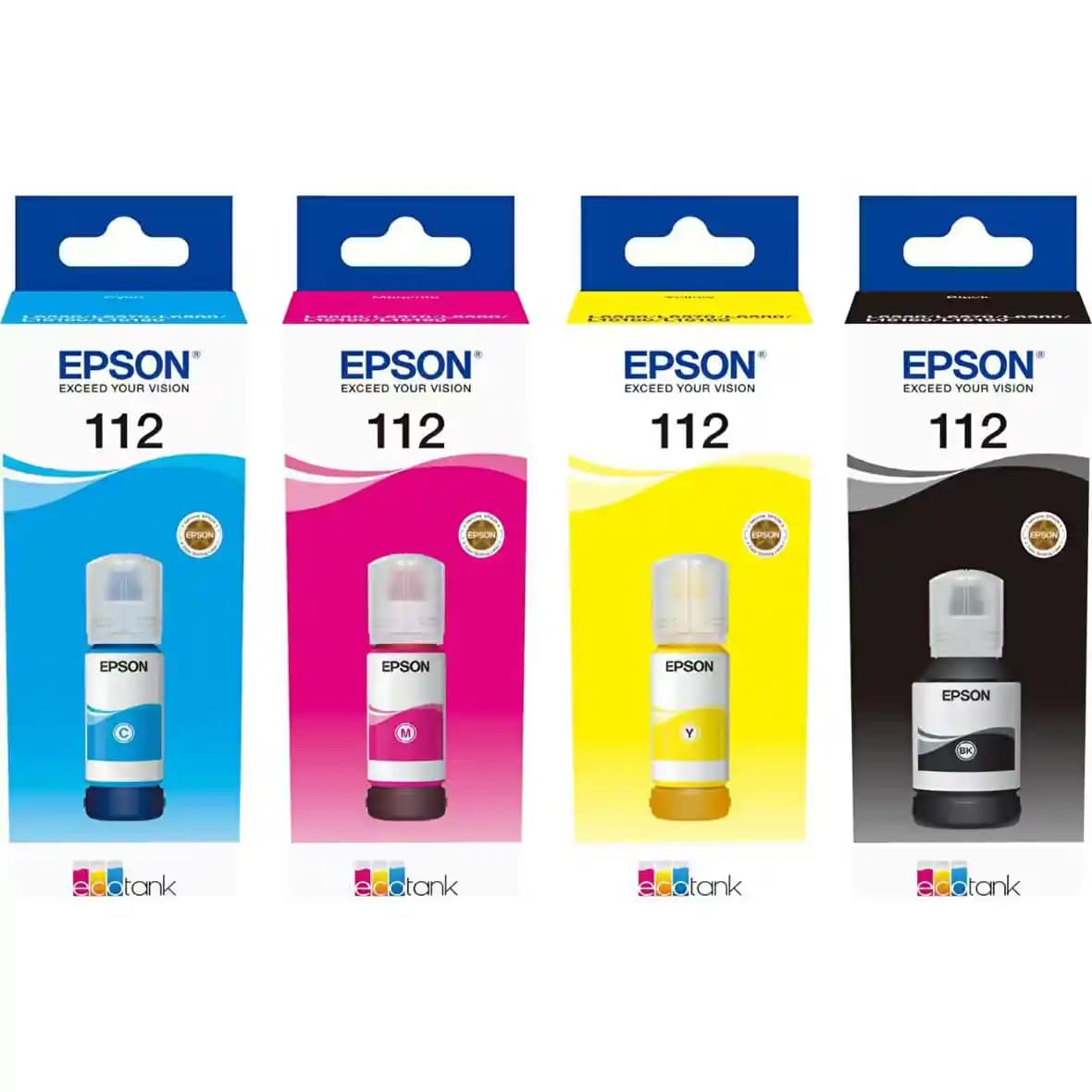 Epson 112 Serisi 4'lü Mürekkep Setleri: Verimli ve Kullanıcı Dostu Baskı Çözümleri
