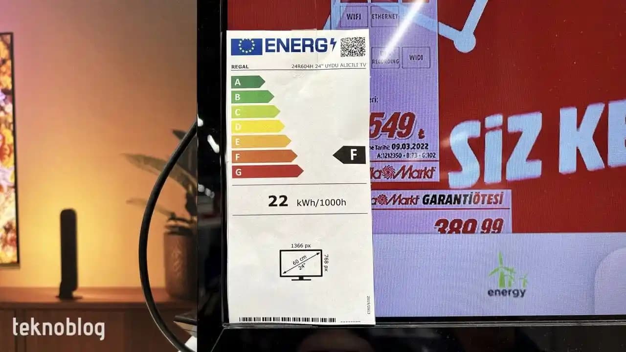 G Enerji Sınıfı Televizyonlar: Enerji Verimliliği ve Çevresel Faydaları Hakkında Bilgi