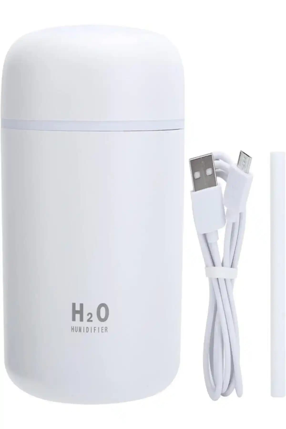 H2O LED Işıklı Mini Oda Hava Nemlendirici ve Buhar Makinesi: Modern ve Kullanışlı Çözüm