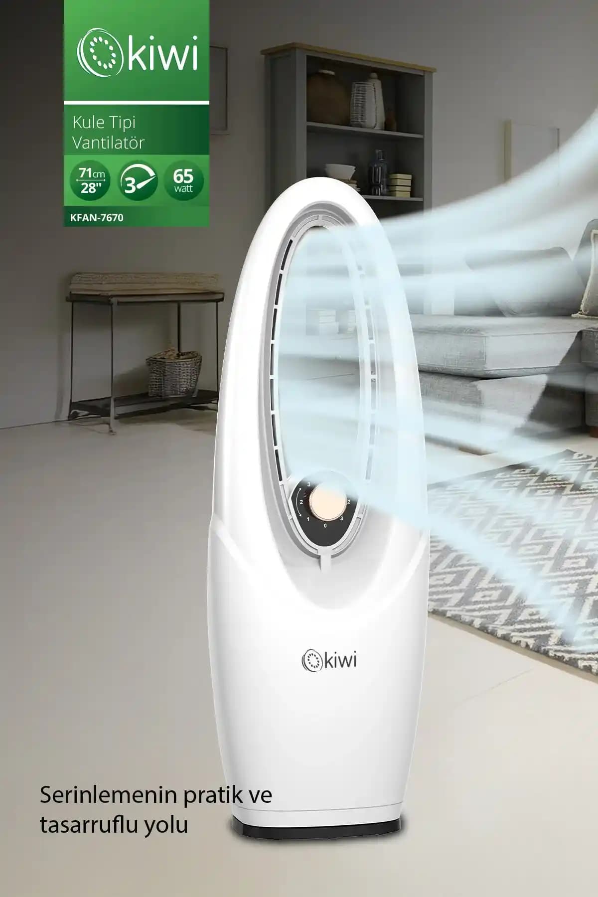 Kule Tipi Vantilatörler: Özellikleri ve Geniş Alanlarda Kullanım Avantajları