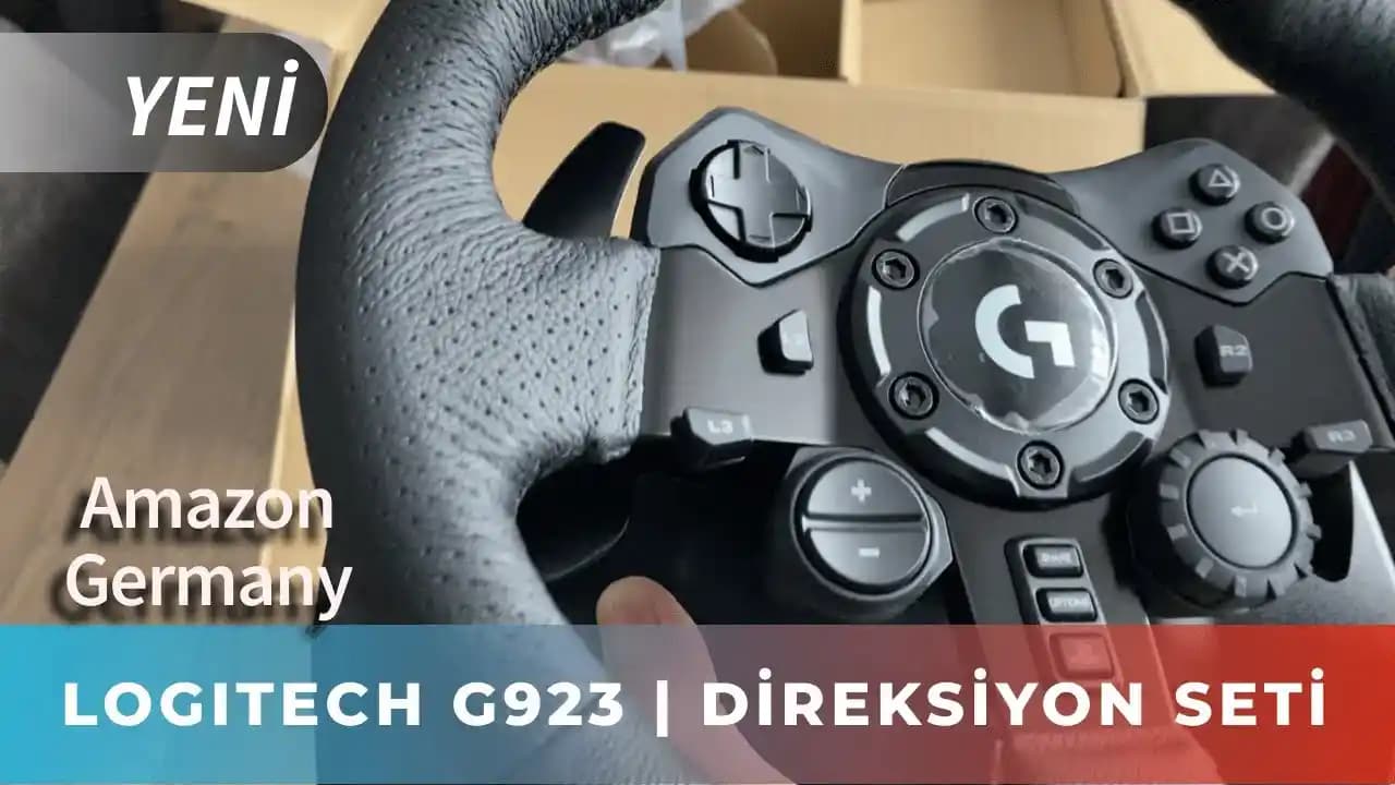 Logitech G923 Direksiyon Seti İncelemesi: Gerçekçi Sürüş Deneyimi ve Özellikler