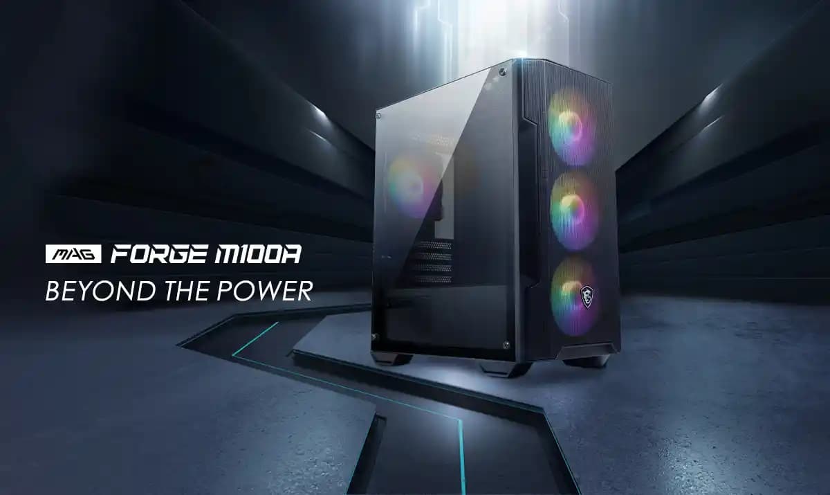 MSI MAG Forge M100A D60 Bilgisayar Kasası: Dayanıklı ve Çok Yönlü Tasarım Özellikleri