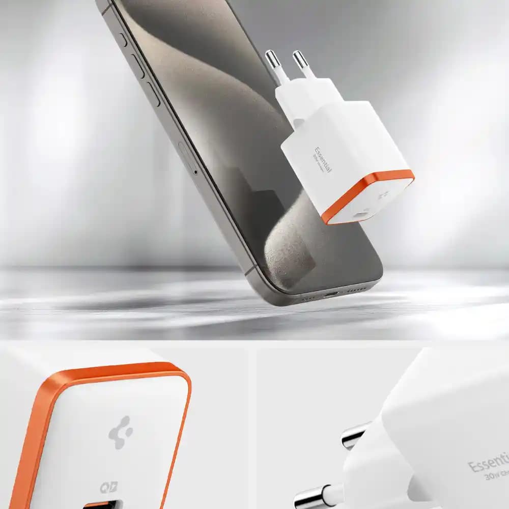 Spigen 30W USB-C Ultra Mini Hızlı Şarj Aleti ile Günlük ve Seyahat İhtiyaçlarınızı Karşılayın