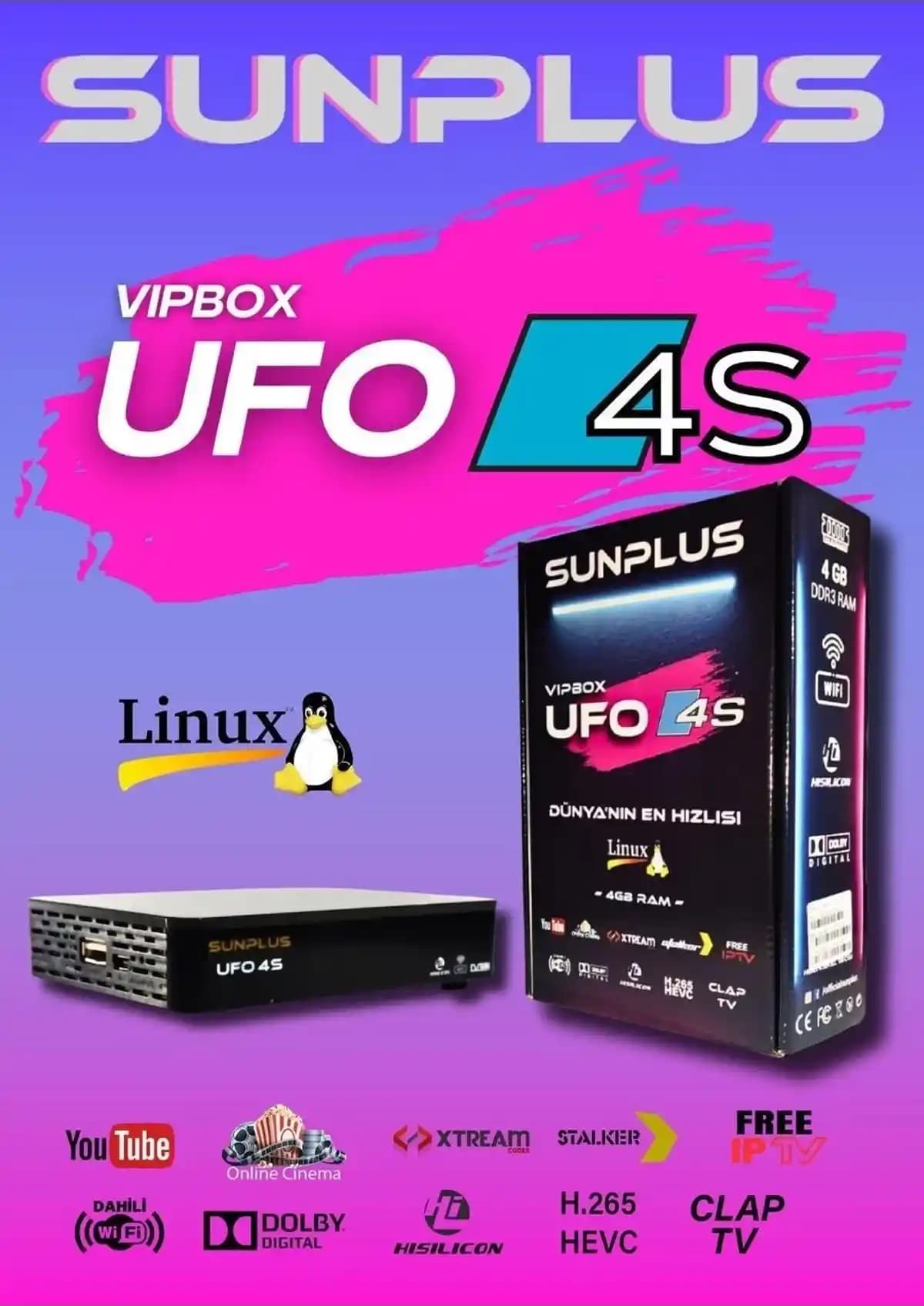 Sunplus VIPBox UFO 4S Elektronik ve Gadget Kategorisinde Güncel Değerlendirme