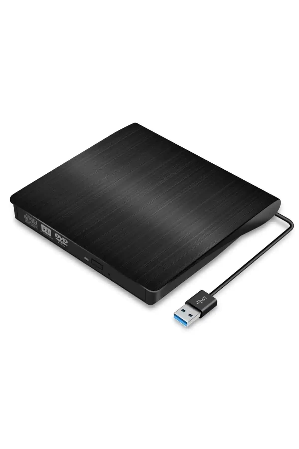 Triline Harici DVD RW USB 3.0: İnce Tasarım ve Çok Fonksiyonlu Taşınabilir DVD Sürücü