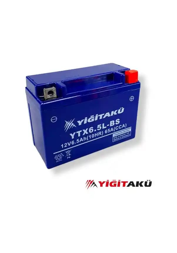 Yigit 12 V 6.5 Ah Akü: Motosikletler İçin Güncel ve Güvenilir Performans