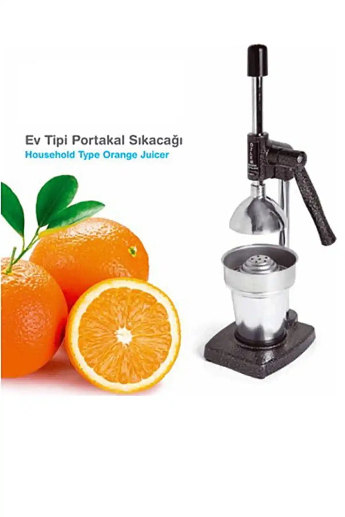 Ev İçin Dayanıklı ve Pratik Portakal Sıkacağı ile Taze Meyve Suyu Hazırlama