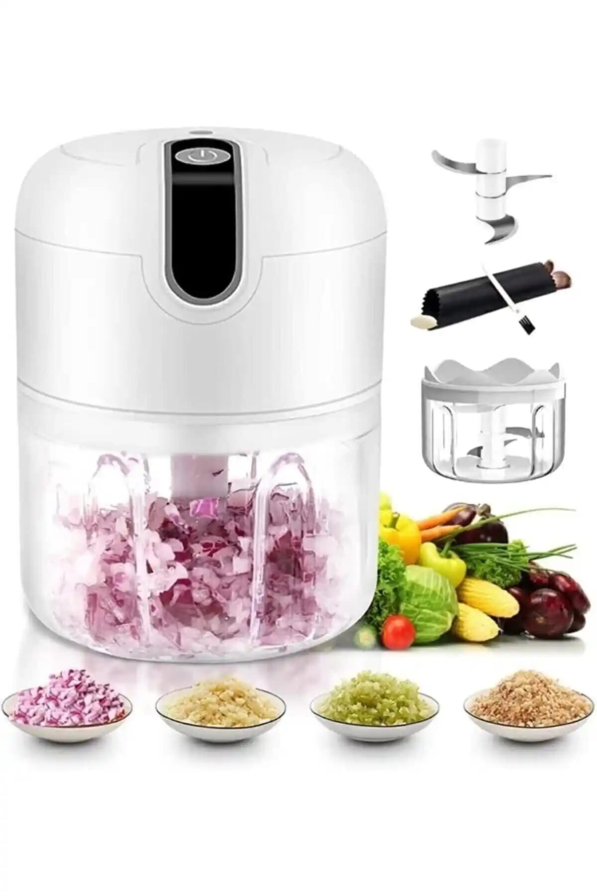 Genel Markalar Şarjlı Mini El Rondosu: Kompakt ve Yüksek Performanslı Mutfak Aracı