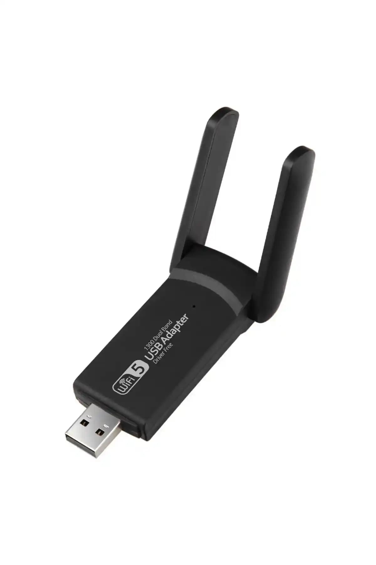 GRC Accessory USB 3.0 1200 Mbps Wi-Fi Adaptör ile Yüksek Hızlı Kablosuz Bağlantı