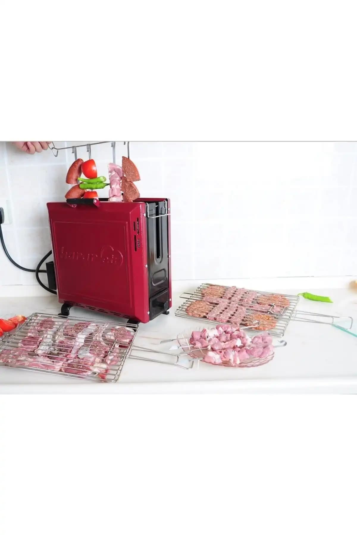 Hararet Akıllı Elektrikli Dikey Izgara: Modern ve Pratik Mangal Deneyimi