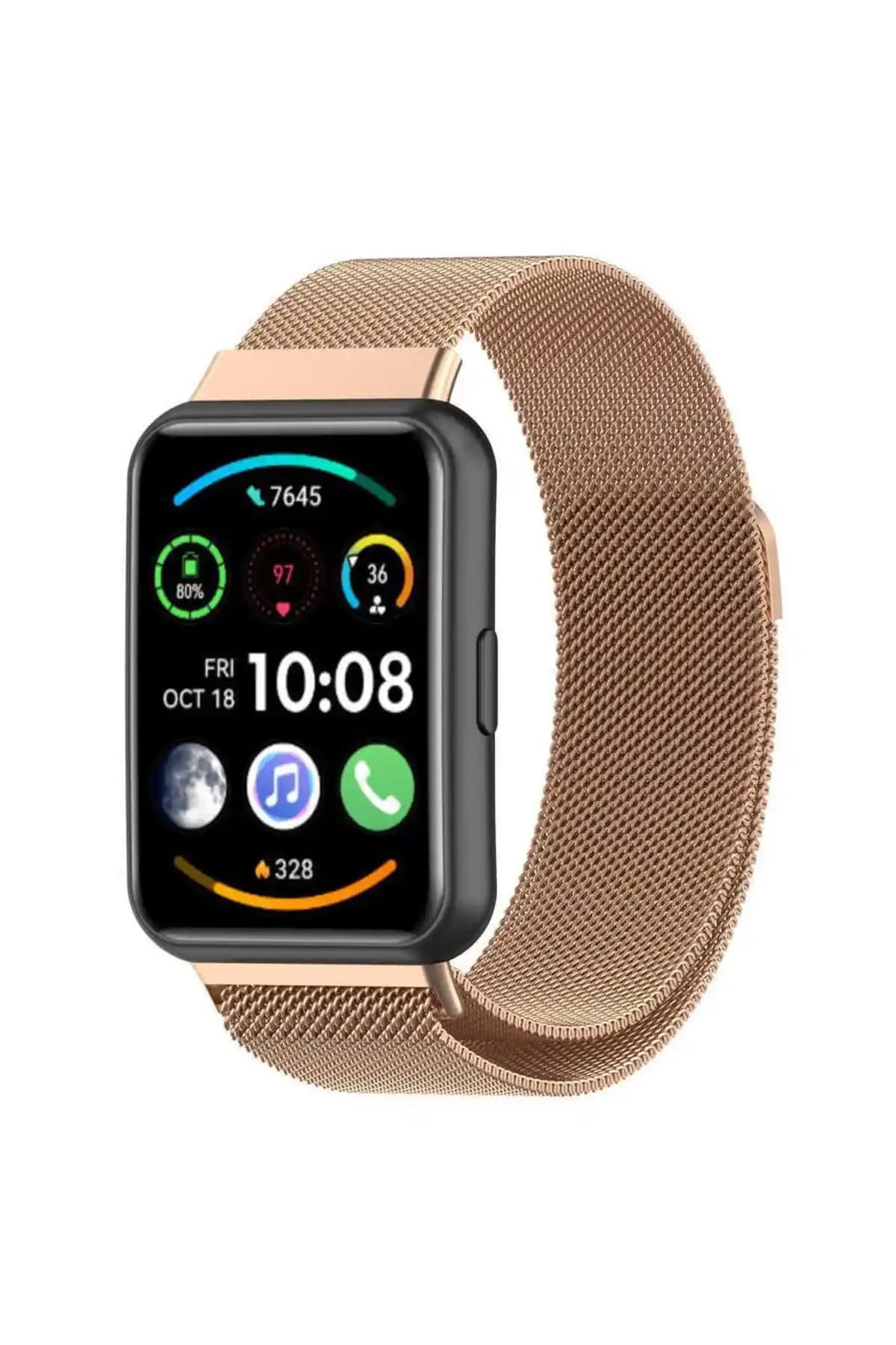 Huawei Watch Fit 2 Uyumlu Metal Örgü Hasır Mıktanıslı Pratik Kayış Özellikleri ve Kullanım Avantajları