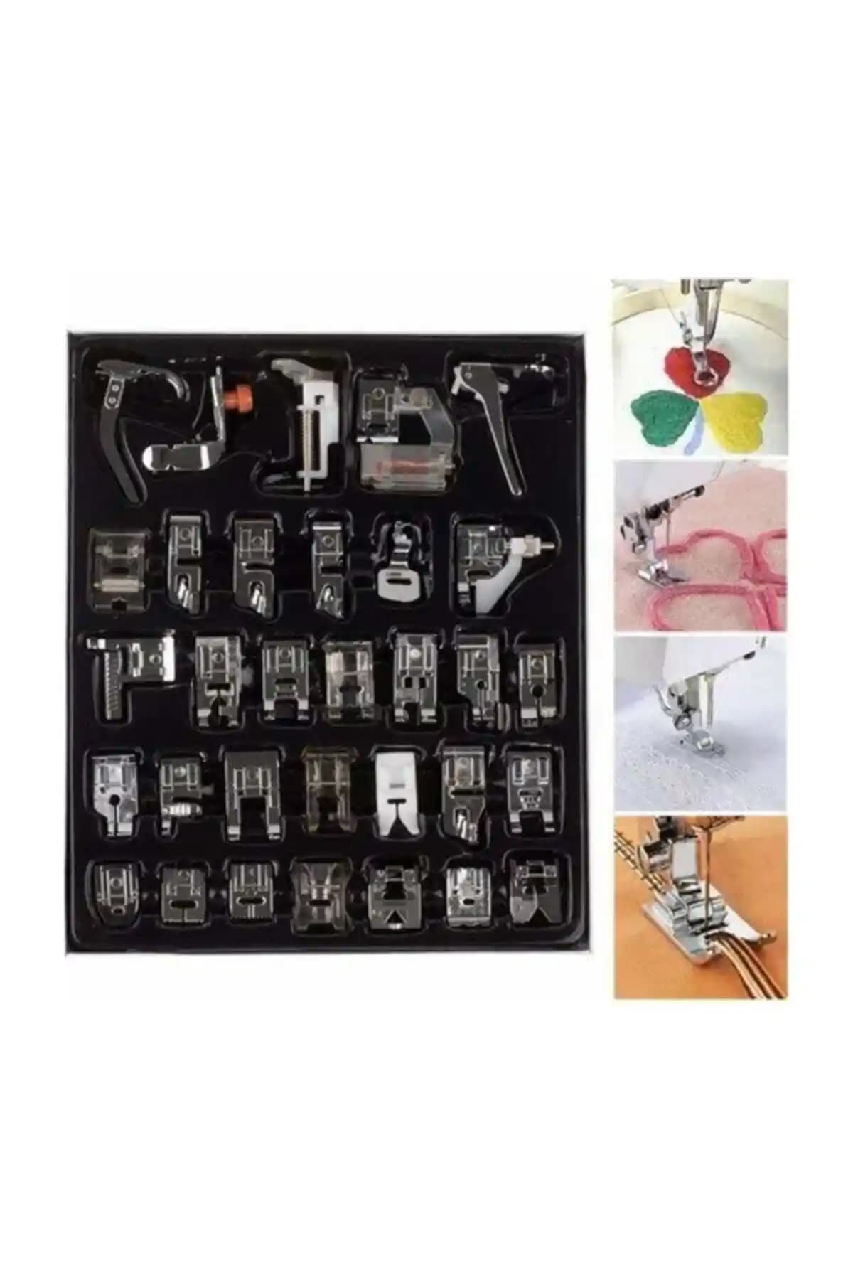 Singer Dikiş Makinesi Ayak Seti: Çok Yönlü ve Dayanıklı Dikiş Deneyimi Sağlar