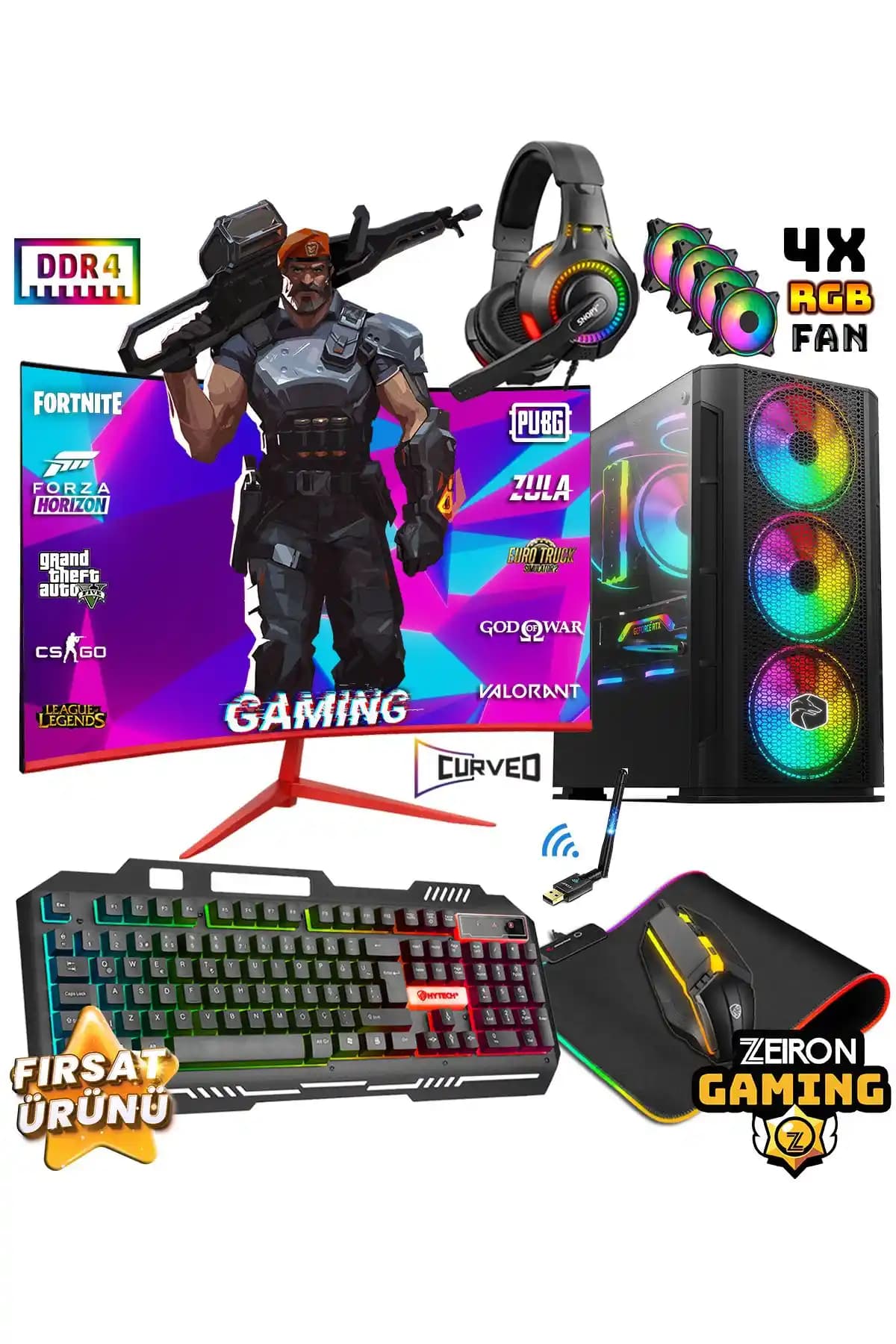 Zeiron Rcx60 ve Zeiron Zgx25 Karşılaştırması: Hangi Oyun Bilgisayarı Daha Uygun?