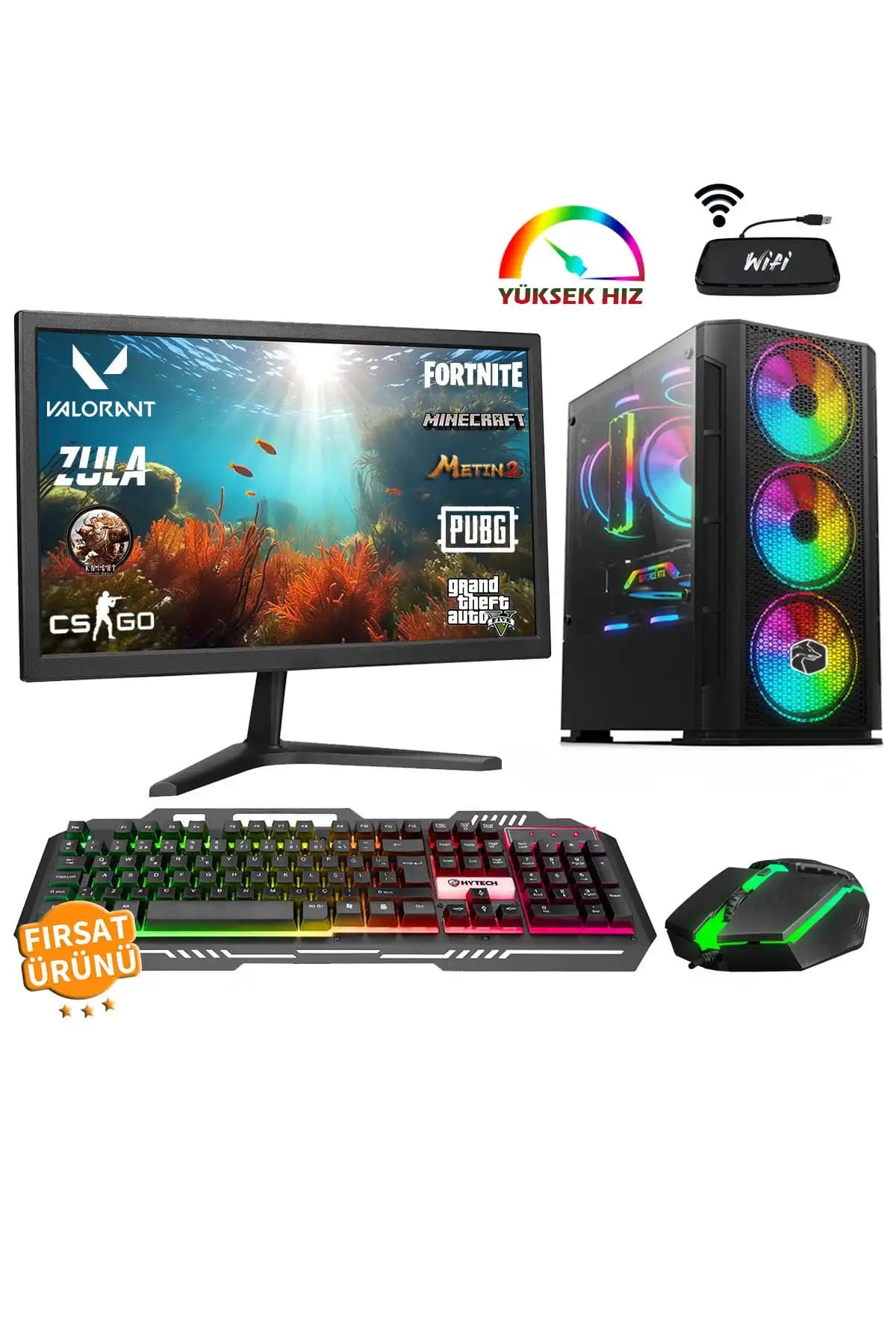 Zeiron Vulcan Lite X60: Yüksek Performanslı Oyuncu ve İş Uygulamaları Bilgisayarı