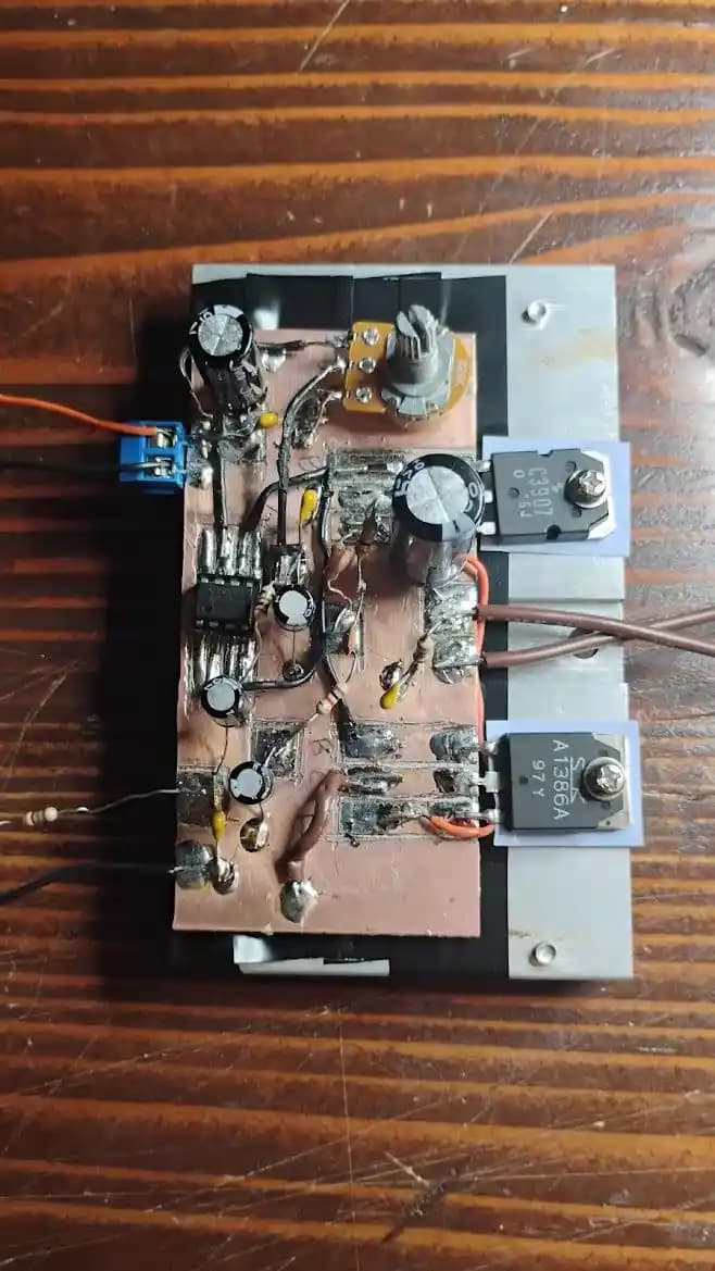 Dremel ile Yapılan PCB Audio Güç Amplifikatöründe Stabilite ve Performans İyileştirmeleri