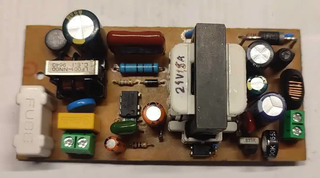 Ev Yapımı 24V 36W Anahtarlamalı Güç Kaynağı Tasarımı ve Güvenlik Önlemleri