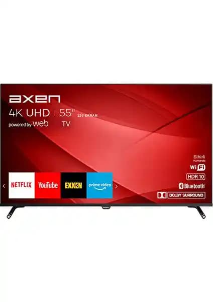 Axen AX55FIL243 ve TCL 55V6B 55 İnç 4K UHD Akıllı Televizyonların Detaylı Karşılaştırması