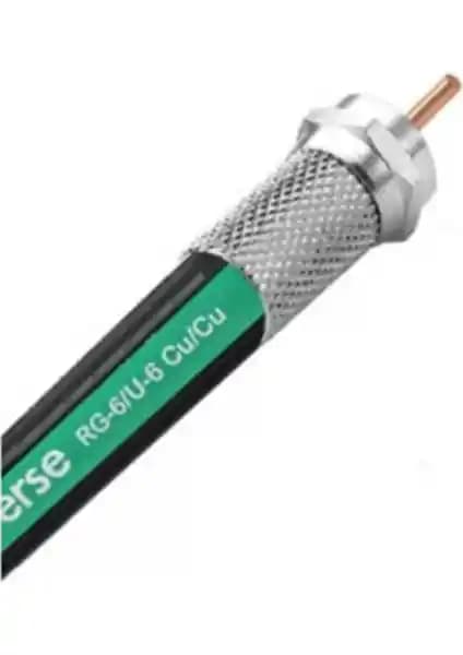Erse RG6U6 Tam Bakır ve Vwin 15 Metre RG6/u4 Anten Kablosu Karşılaştırması