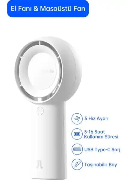 Jisulife ve Xenon Smart Taşınabilir El Fanları Karşılaştırması ve Özellikleri