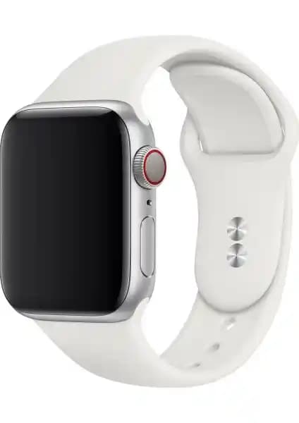 Bilişim Akademi 38/40 mm Silikon Kayış Apple Watch Uyumlu Modern ve Dayanıklı Tasarım