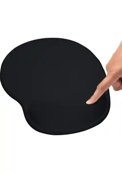 Black Deer Siyah Bilek Destekli Mouse Pad Ergonomik ve Dayanıklı Tasarım
