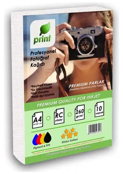 Epson Yazıcılar İçin Yüksek Kaliteli A4 Premium Parlak Fotoğraf Kağıdı Ürün Özellikleri