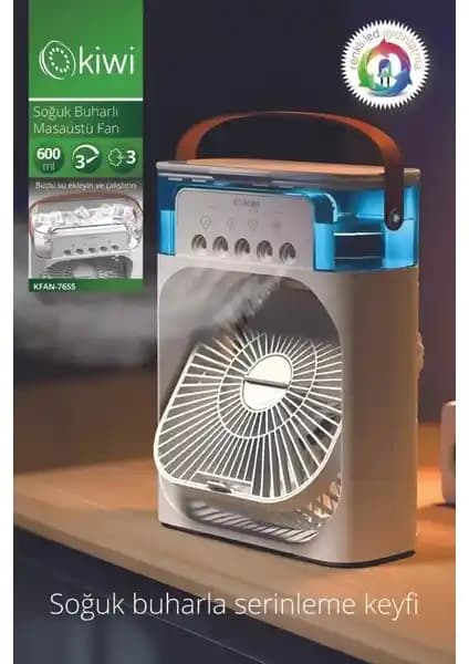 Kiwi KFAN-7655 ve Torima F-14 Karşılaştırması: Hava Serinletici ve Mini Masa Fanleri