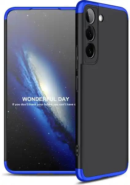 KNY Galaxy S22 Plus Kılıf 3 Parça 360 Ays Kapak Güçlü ve Estetik Koruma