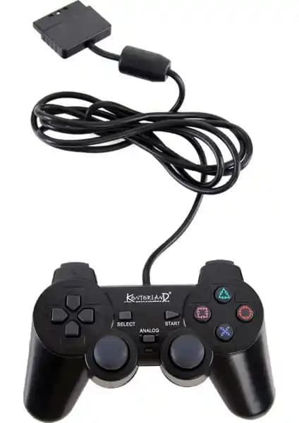 Kontorland PS2 Dual Shock Oyun Kolu: Ergonomik ve Dayanıklı Kontrol Cihazı Özellikleri