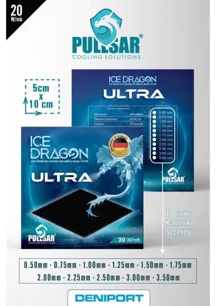Pullsar Ice Dragon Ultra Termal Pad ile Elektronik Bileşenlerin Verimli Soğutulması