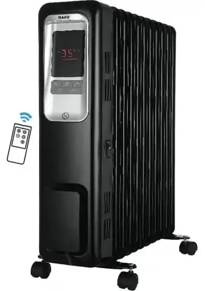 Raks Elektrikli Yağlı Radyatör Perge 2300 Watt Kumandalı Performans ve Tasarım Özellikleri