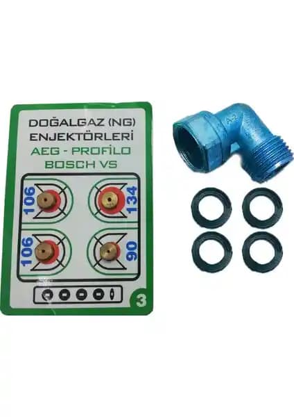 Sarcool Doğalgaz Enjektör Takımı ve Contalar: Uyumlu ve Dayanıklı Gaz Bağlantı Seti