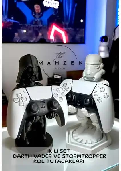 Star Wars temalı PlayStation 5 kolluk tutacakları ile oyun deneyiminizi geliştirin