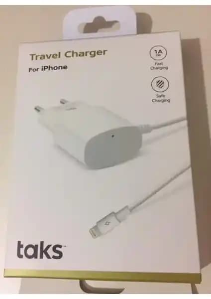 Taks iPhone Lightning Dahili Kablo Seyahat Şarj Cihazı: Pratik ve Güvenilir Mobil Enerji Kaynağı