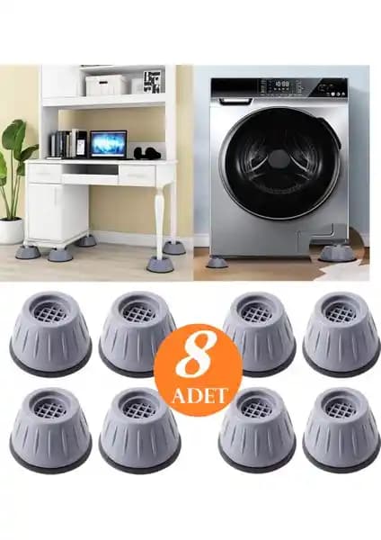 Tineke 8 Adet Çamaşır Makinesi Titreşim Önleyici Ayakları Detaylı İnceleme ve Kullanım Avantajları