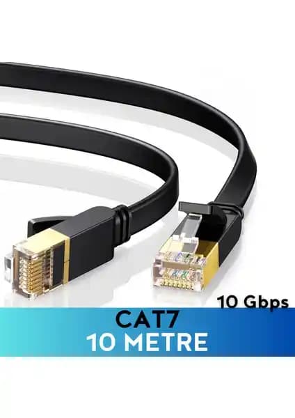 Vetech Cat7 10 Metre Ethernet Kablosu Yüksek Hızlı ve Stabil Ağ Çözümü