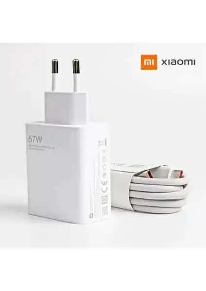 Xiaomi 67W USB Adaptör ve Type-C Kablo Seti ile Hızlı ve Güvenli Şarj Deneyimi