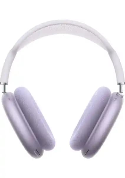 Apple AirPods Max Mor Kablosuz Kulaküstü Kulaklık Yüksek Ses Kalitesi ve Gürültü Engelleme Özelliği ile