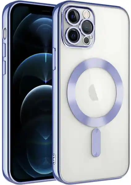 Apple iPhone 12 Pro Max için Şeffaf Silikon Kılıf Güçlü Koruma ve Şık Tasarım