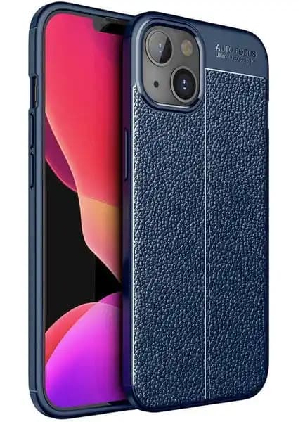 Apple iPhone 13 İçin Deri Görünümlü Silikon Kılıf: Şıklık ve Koruma Bir Arada