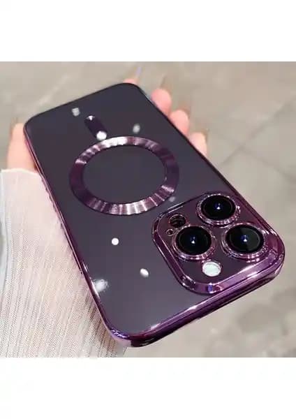 Apple iPhone 15 Pro Max için şeffaf silikon kılıfı yüksek koruma ve şıklık sağlar