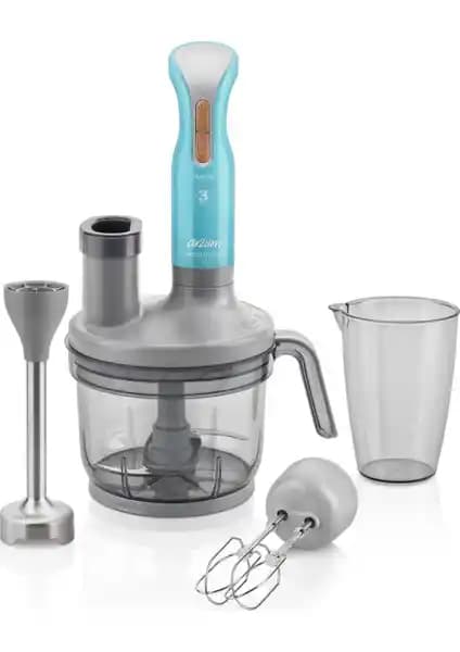 Arzum AR1048 Prostick 1500 Çubuk Blender Seti: Güçlü ve Çok Yönlü Mutfak Aleti