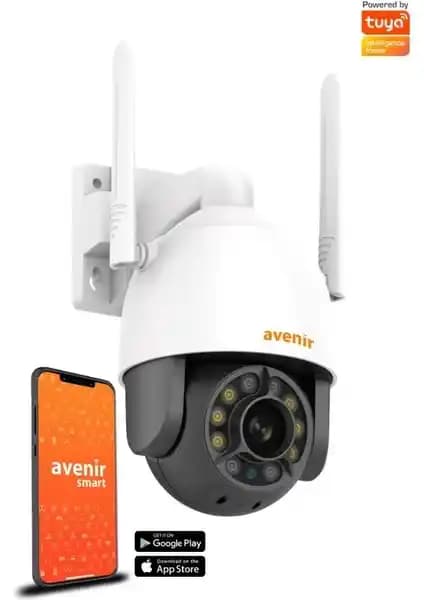 Avenir AV-S300 3MP 1080P IP PTZ Kamera Dış Mekan Güvenliği İçin Yüksek Çözünürlük