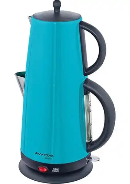Awox Demplus Çelik Çaycı: Modern Tasarım ve Yüksek Performanslı Elektrikli Çay Makinesi